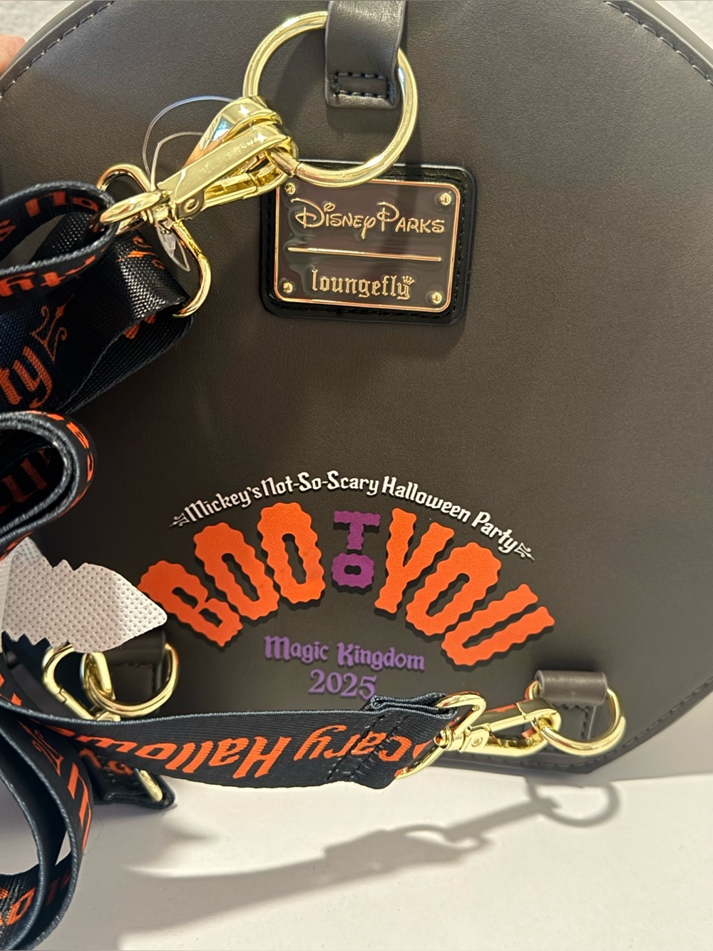 Loungefly Disney Mickey's Not-So-Scary Halloween Party 2025 backpack/Crossbody - Picture 5 of 9